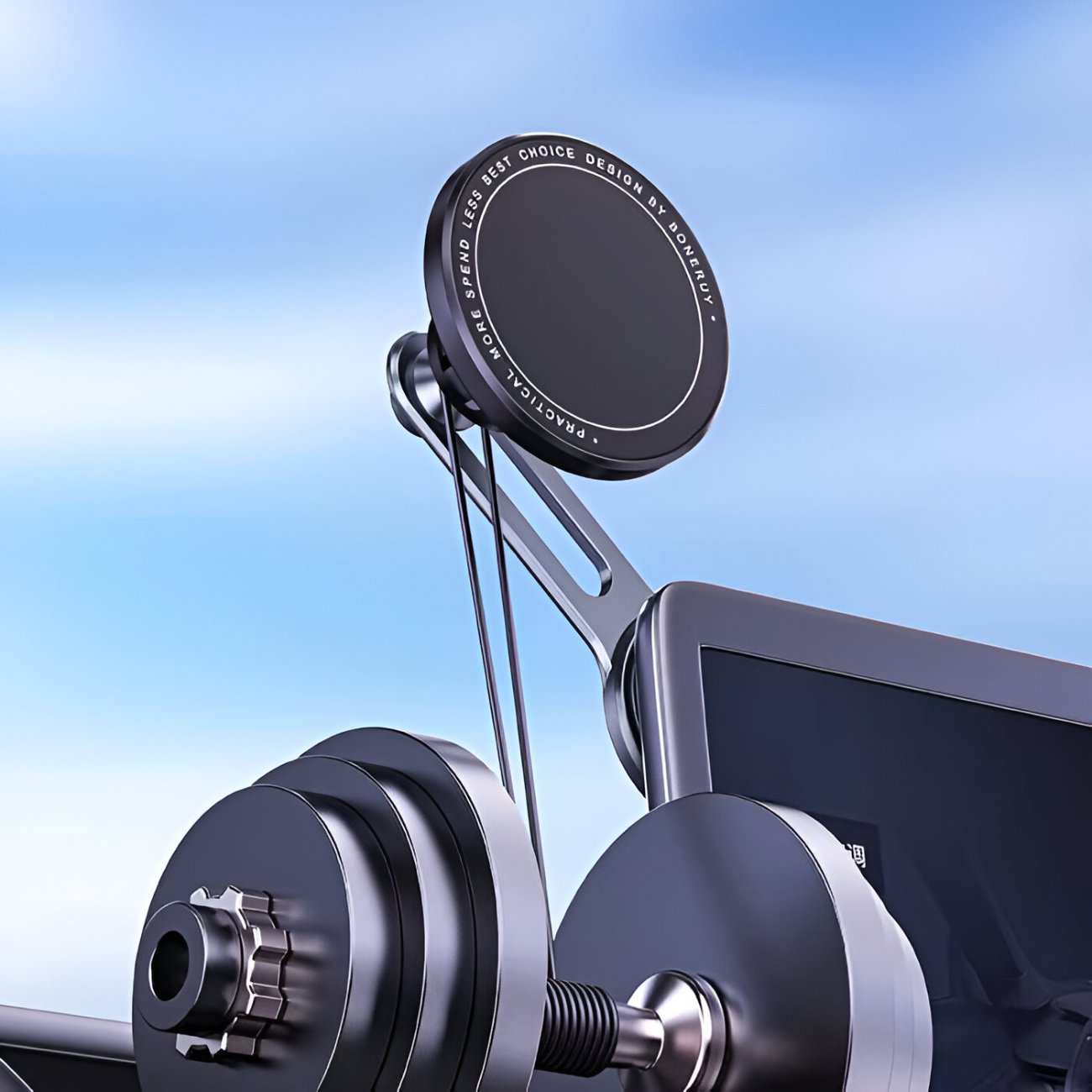 هولدر مگنتی چرخشی 360 درجه داخل خودرو و لپ تاپ بونروی Z19