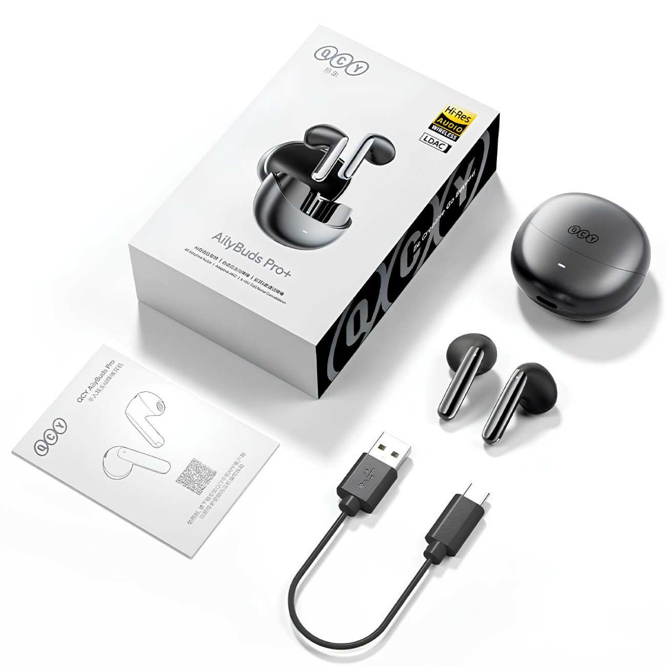 هندزفری بلوتوثی 5.3 کیو سی وای AilyBuds Pro Plus