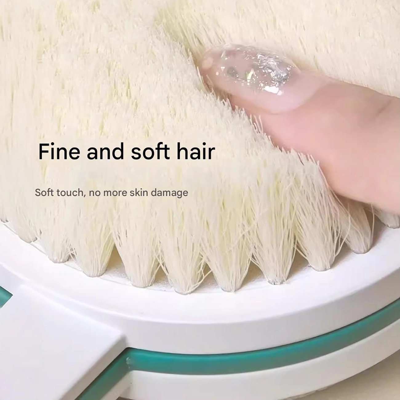 برس حمام دوطرفه دسته بلند دوگانه کوالیتل U1