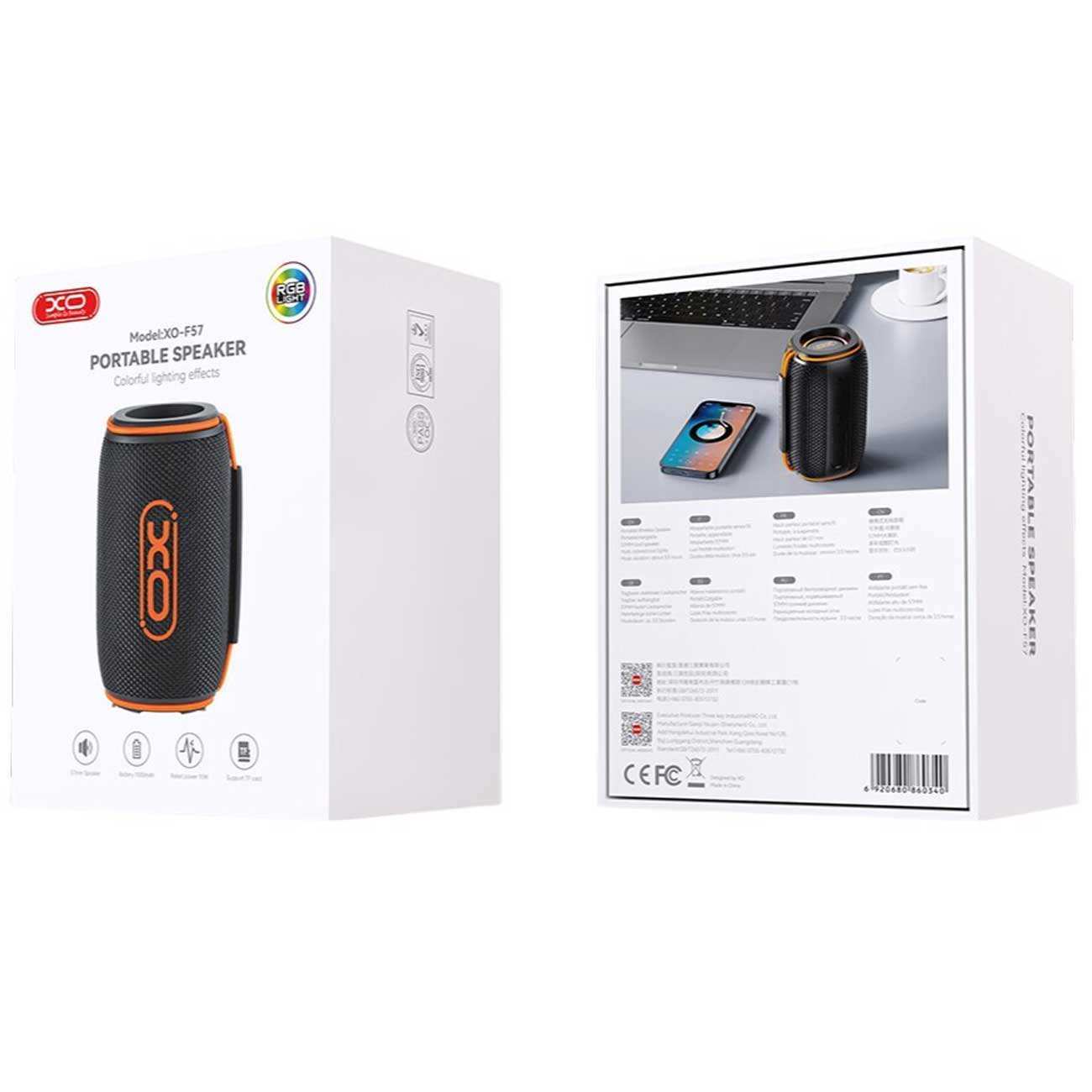 اسپیکر بلوتوثی قابل حمل ایکس او F57