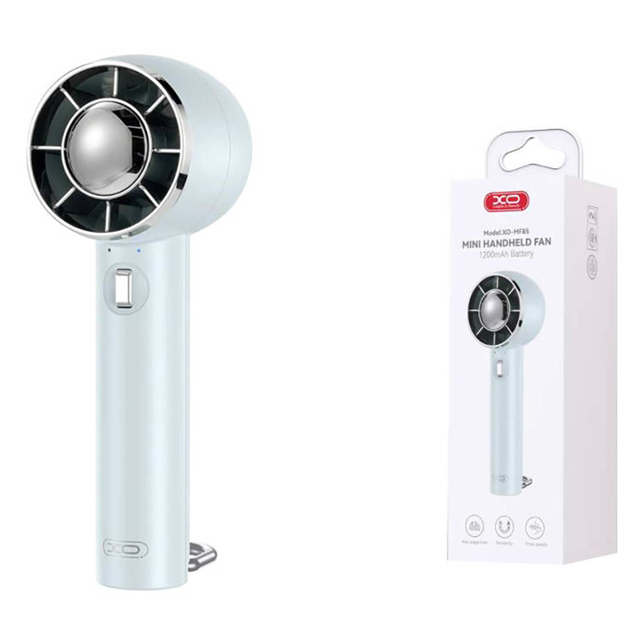 پنکه دستی و رومیزی شارژی مسافرتی ایکس او MF85