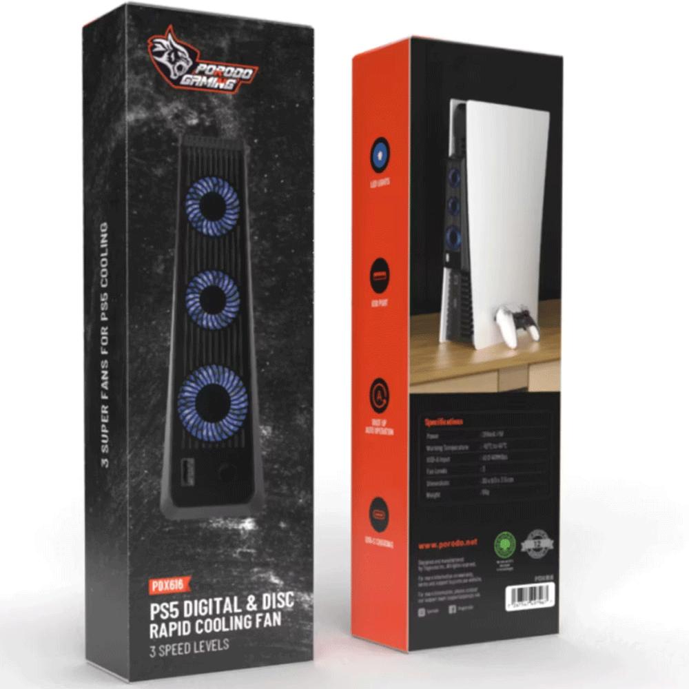 فن خنک کننده کنسول بازی PS5 Fat پورودو PDX616