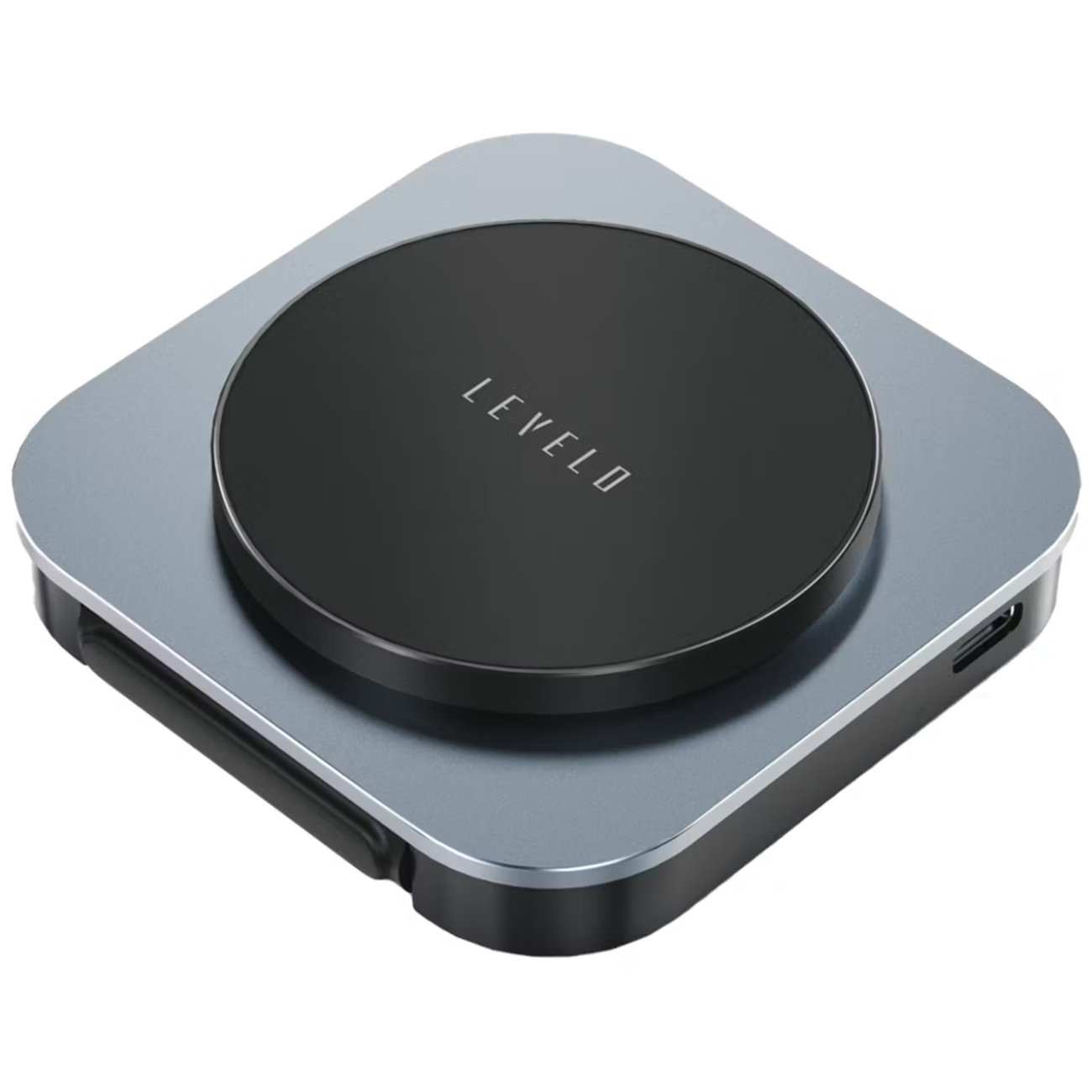 هولدر شارژر وایرلس 15 وات آیفون، ایرپاد، اپل واچ تاشو لِوِلو LVLTF31WCBK