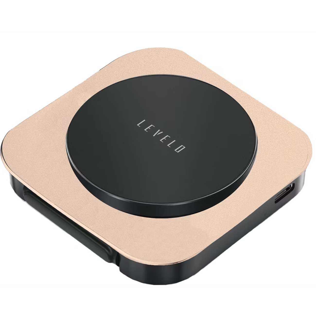 هولدر شارژر وایرلس 15 وات آیفون، ایرپاد، اپل واچ تاشو لِوِلو LVLTF31WCBK