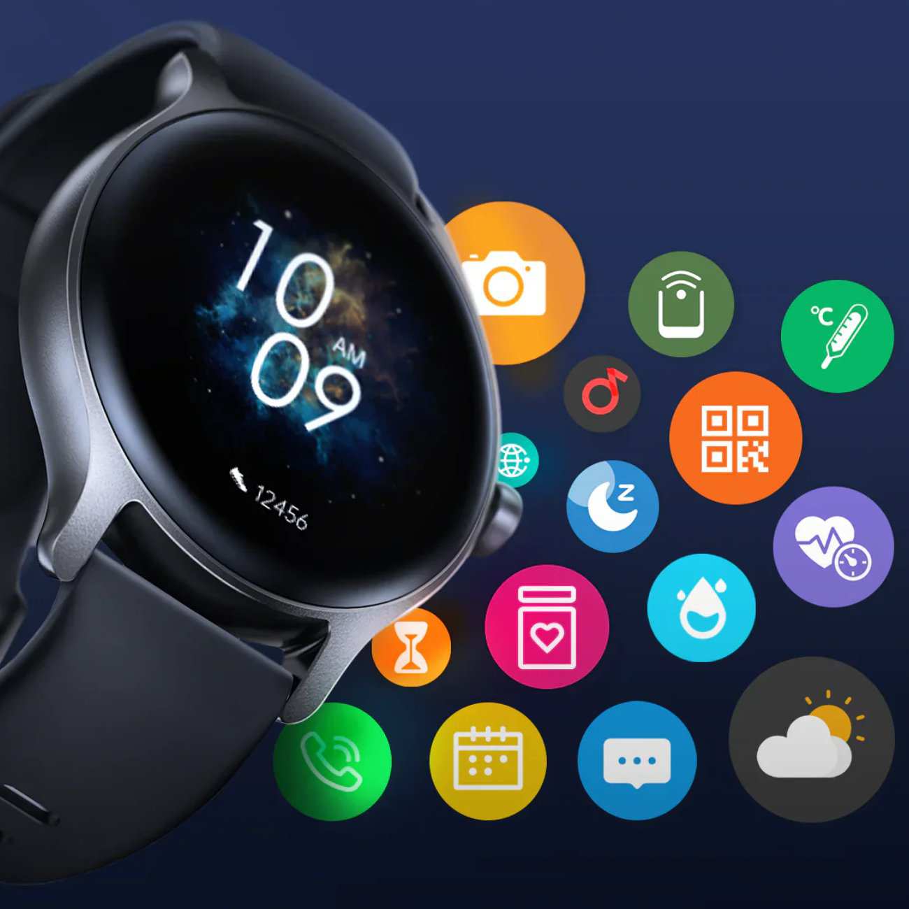 ساعت هوشمند ضدآب جویروم JR-FC1