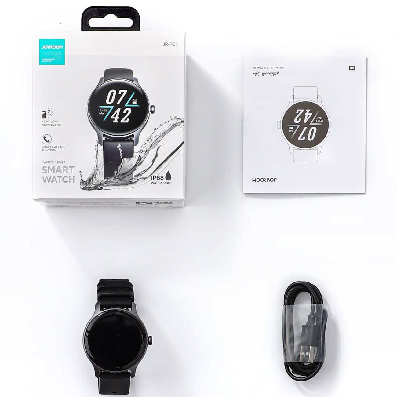 ساعت هوشمند ضدآب جویروم JR-FC1