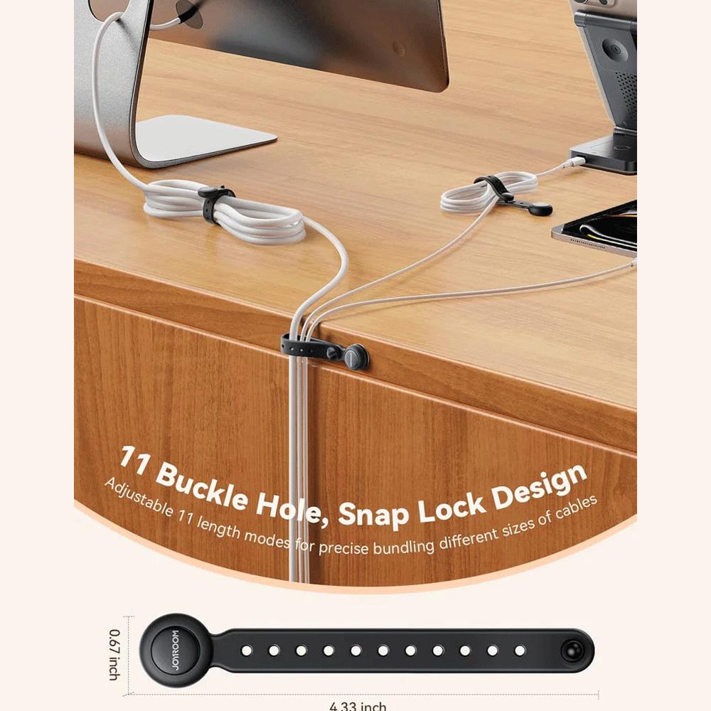 بند نظم دهنده کابل مگنتی جویروم JR-ZS422 (پک 6 عددی)