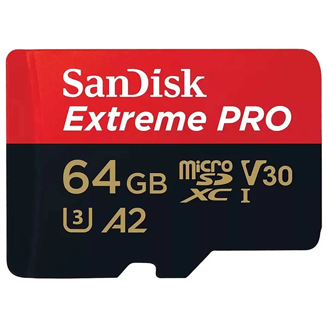 کارت حافظه 64 گیگابایت میکرو اسدی با سرعت بالا سن دیسک Extreme Pro 4k