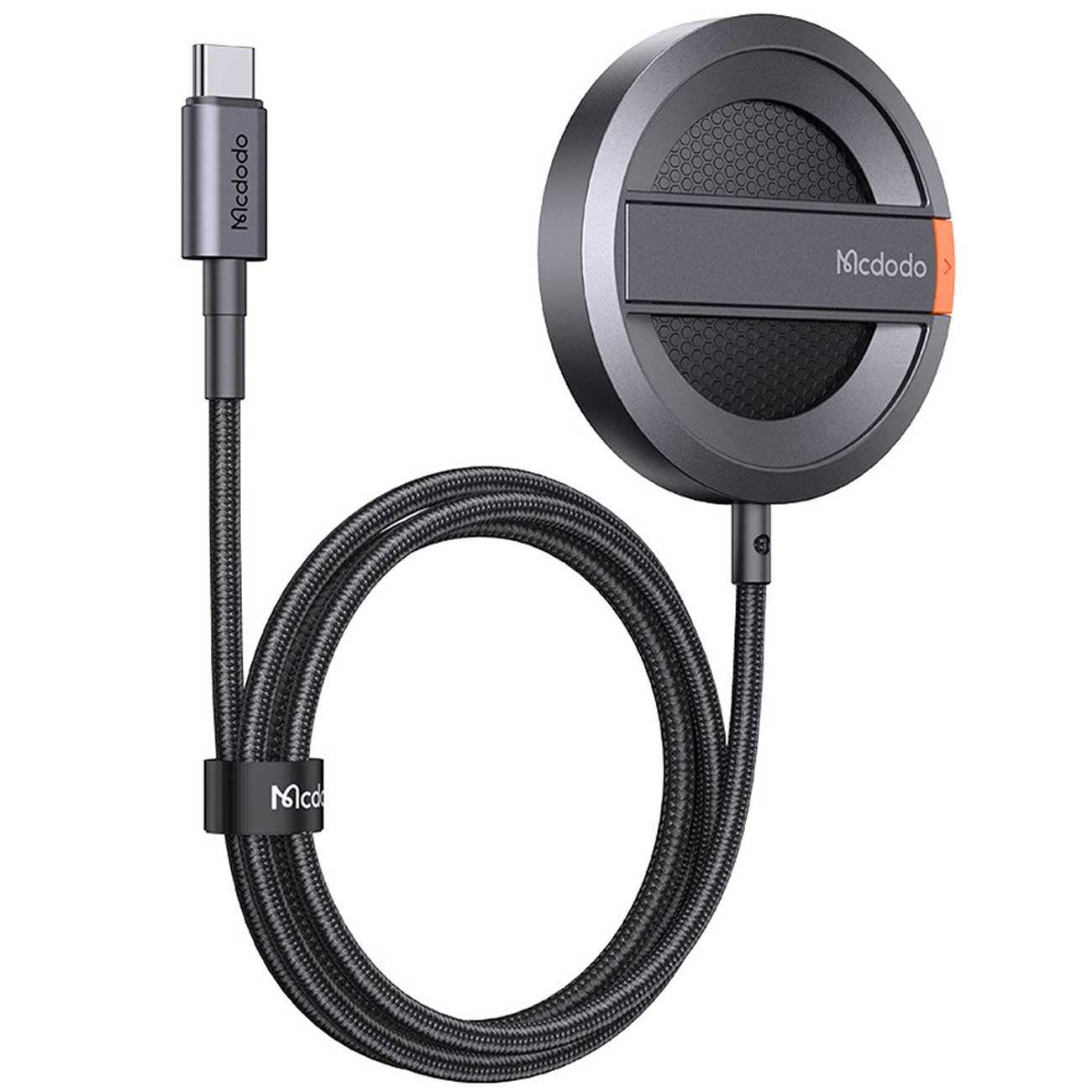 شارژر وایرلس مگنتی 15 وات و هولدر موبایل رومیزی مکدودو CH-550