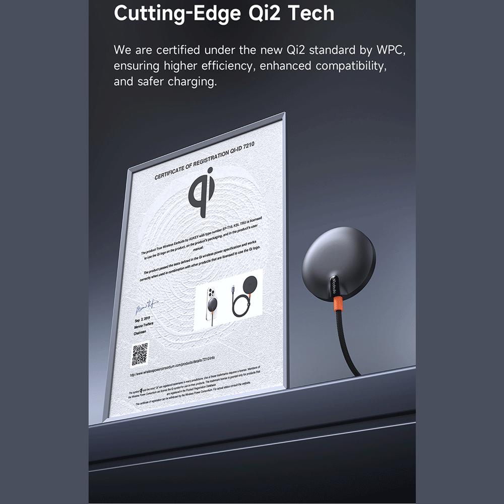 شارژر بیسیم 15 وات مگنتی مکدودو CH-2860