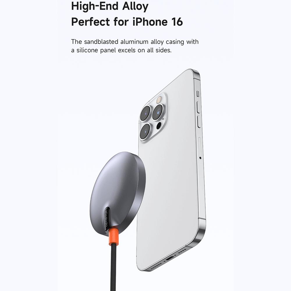 شارژر بیسیم 15 وات مگنتی مکدودو CH-2860