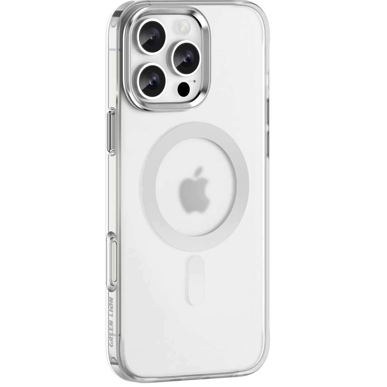 قاب شفاف مگسیف آیفون 16 گرین لاین GNMCRYC16CL