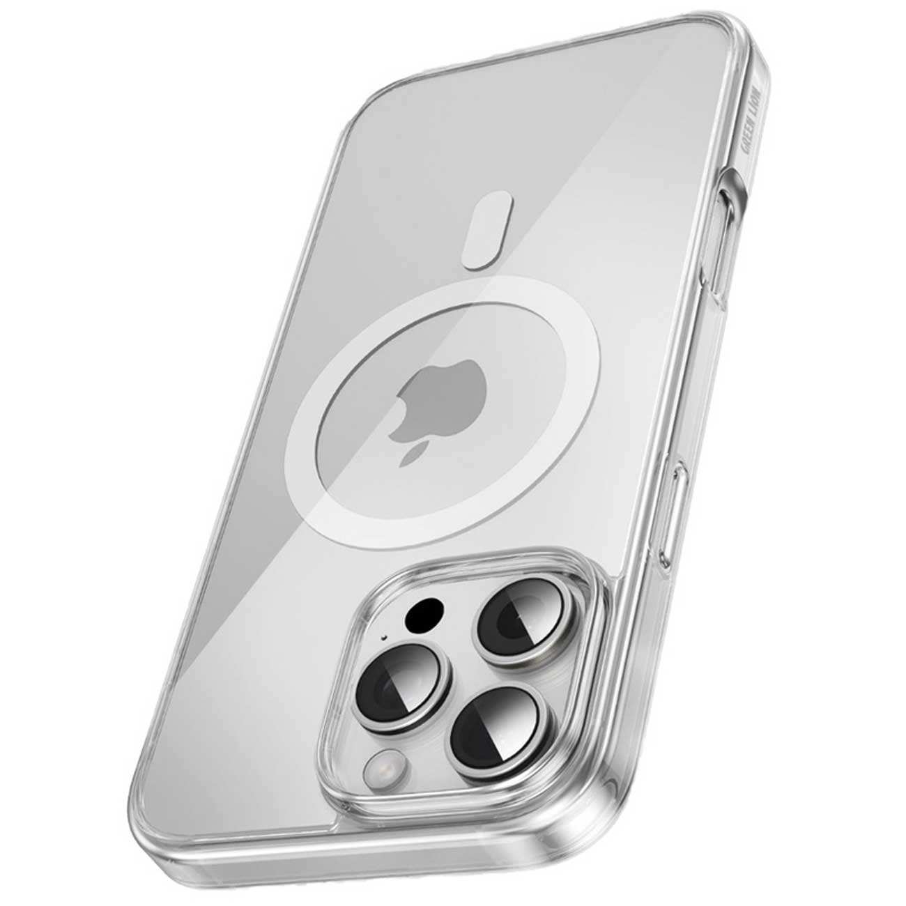 قاب شفاف مگسیف آیفون 16 گرین لاین GNMCRYC16CL