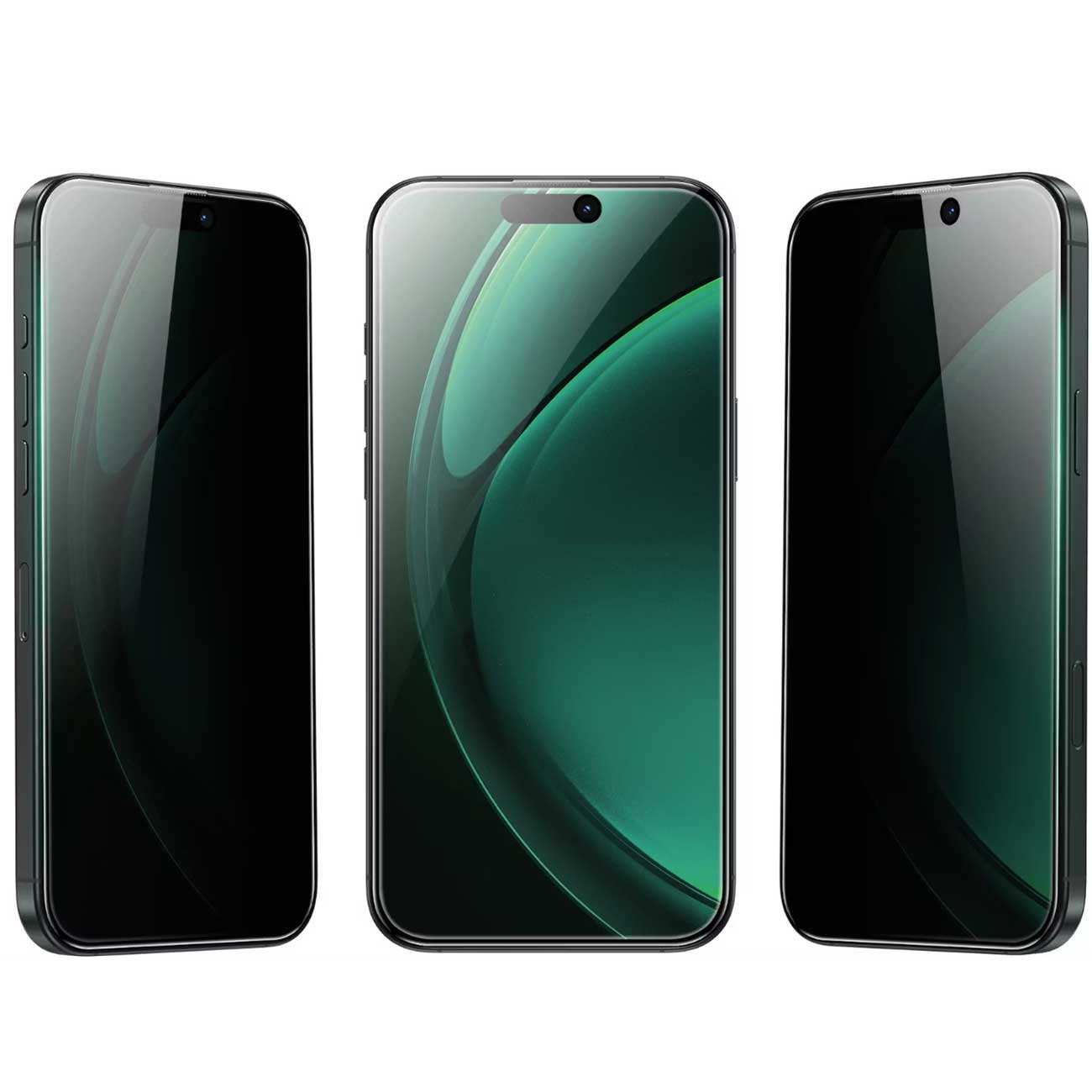 گلس حریم شخصی آیفون 16 و 15 گرین GNDPTPV16BK