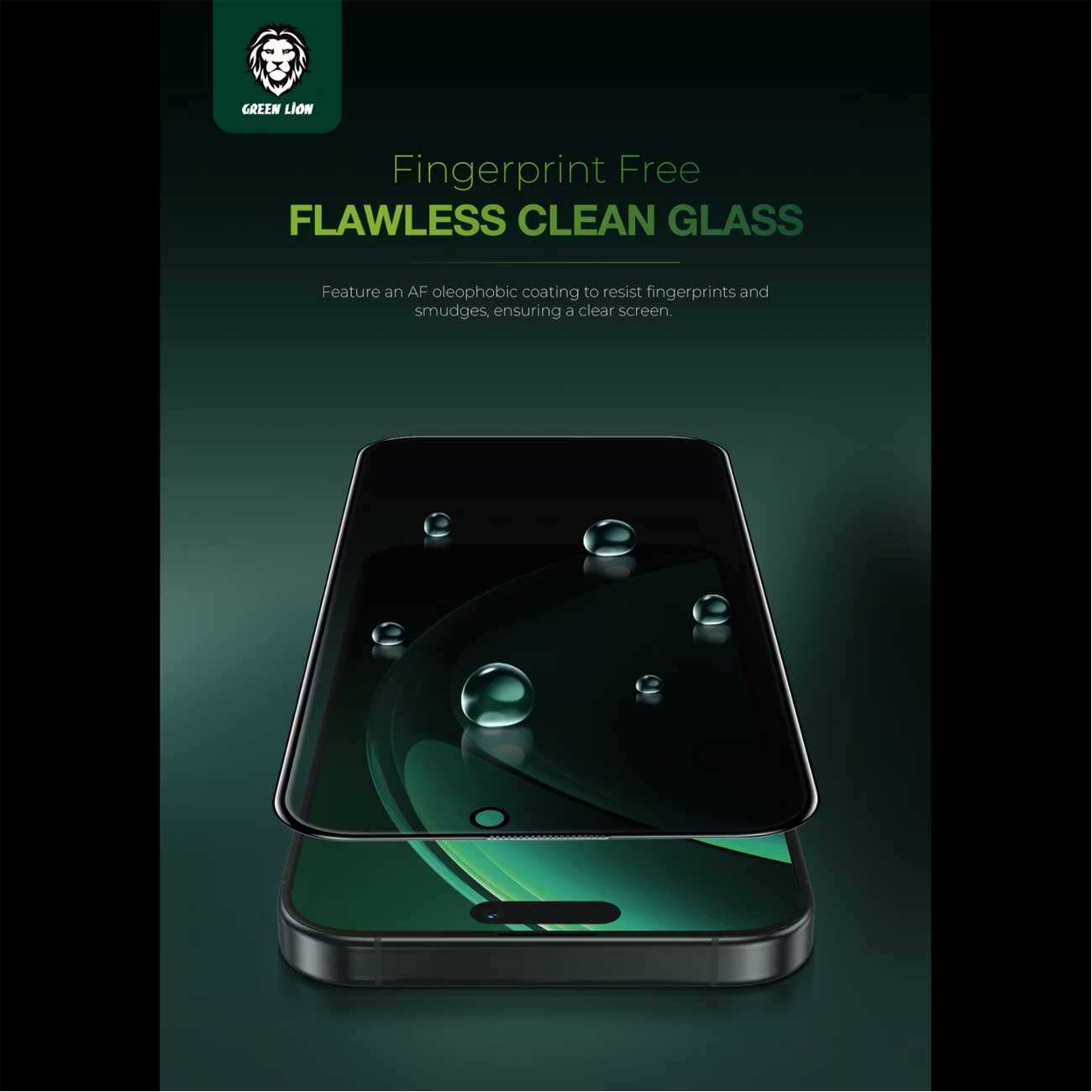 گلس حریم شخصی آیفون 16 و 15 گرین GNDPTPV16BK