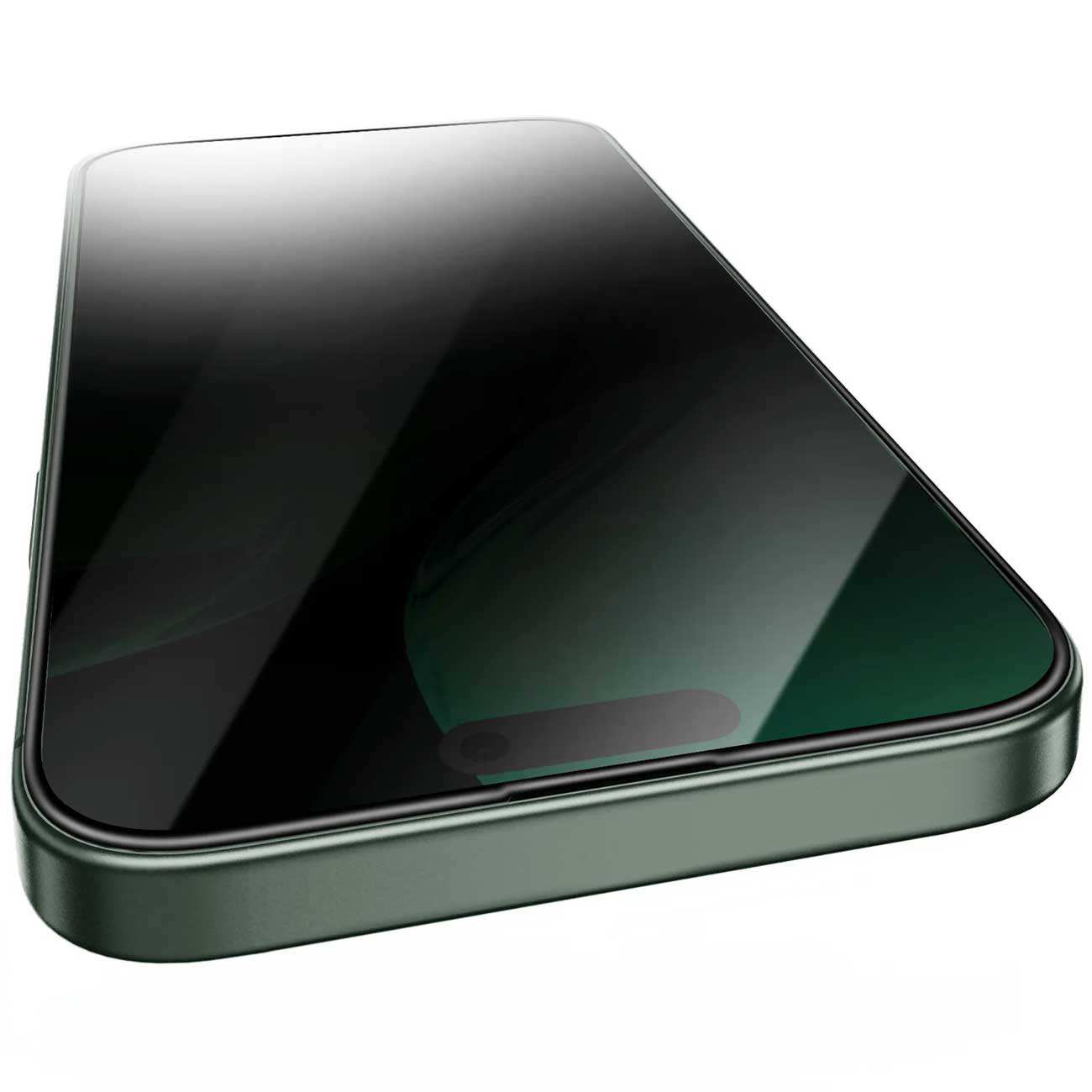 گلس پرایوسی آیفون 16 پرومکس 3 بعدی گرین GN3DSIL16PMBK