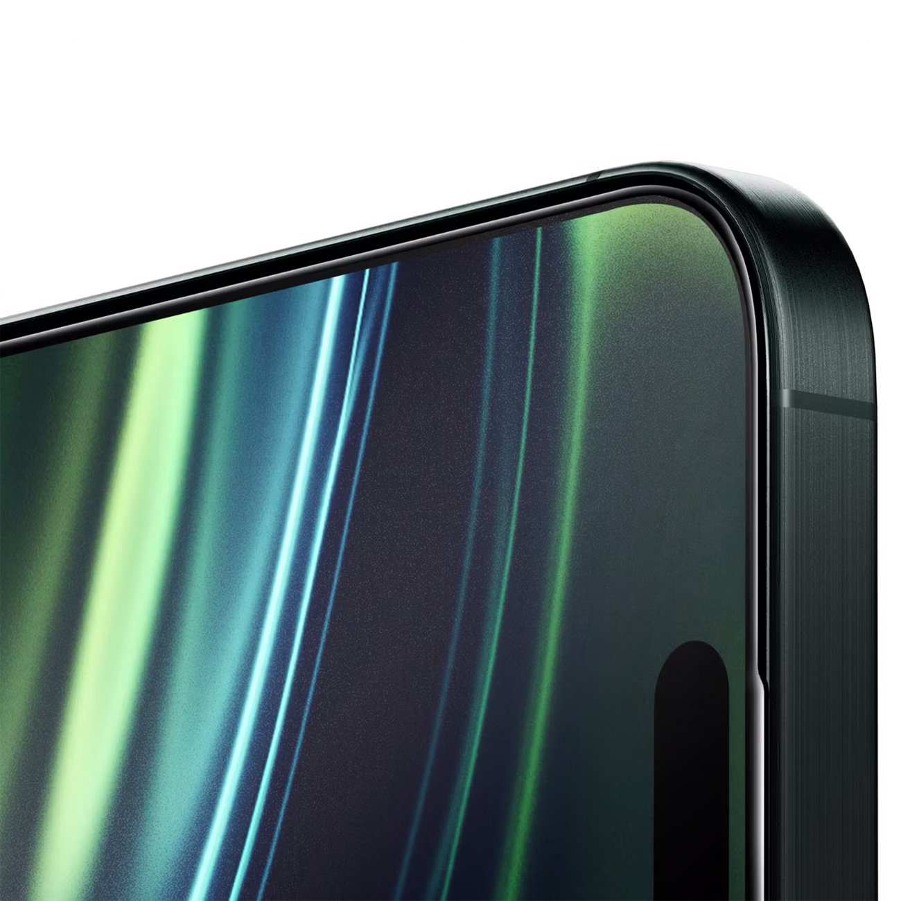 گلس پرایوسی ایربگدار آیفون 16 و آیفون 15 سهبعدی گرینلاین GN3DSIL16BK