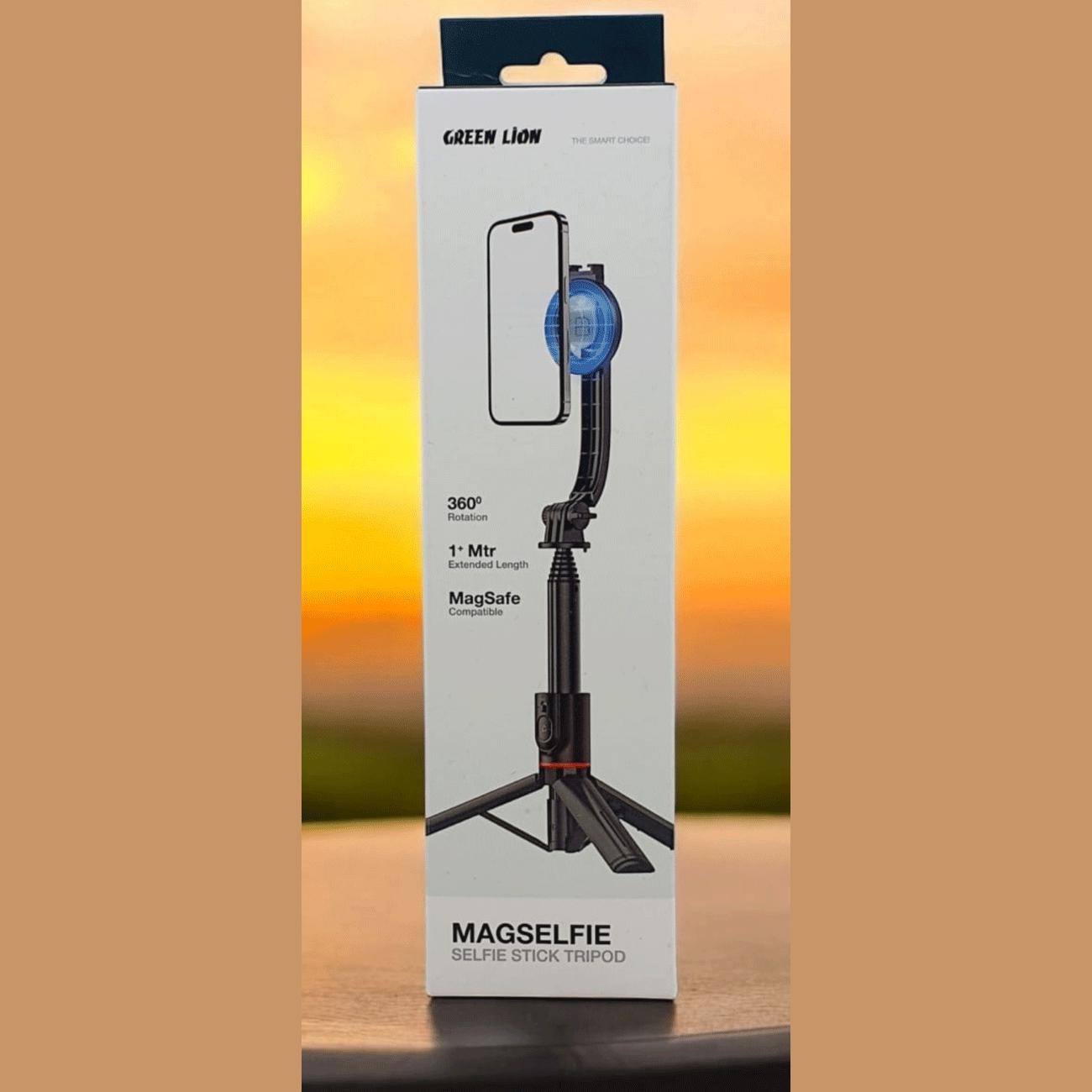 سه پایه موبایل و مونوپاد مگ سیف گرین GNMGSLFSTRBK