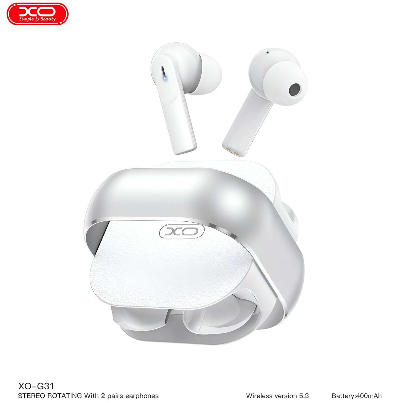 هندزفری بلوتوثی 5.3 ایکس او با دو نوع سری G31