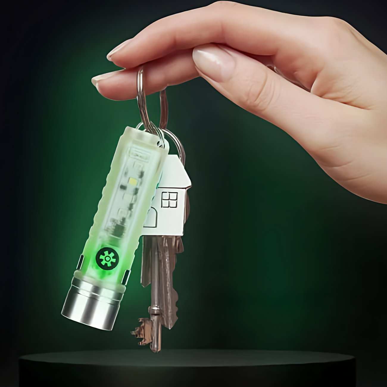 مینی چراغ قوه شارژی ضدآب با نور فرابنفش یووی داوین DFL1