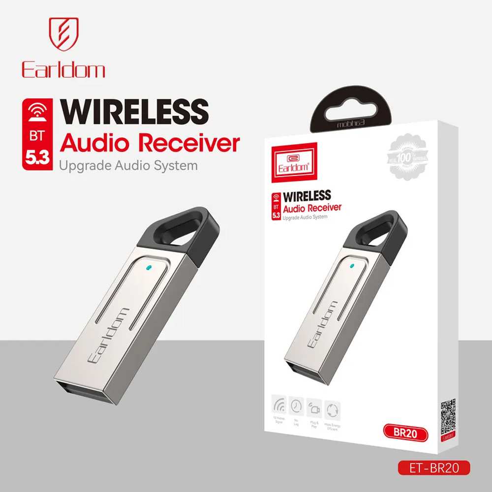 گیرنده بلوتوث USB ارلدام BR20