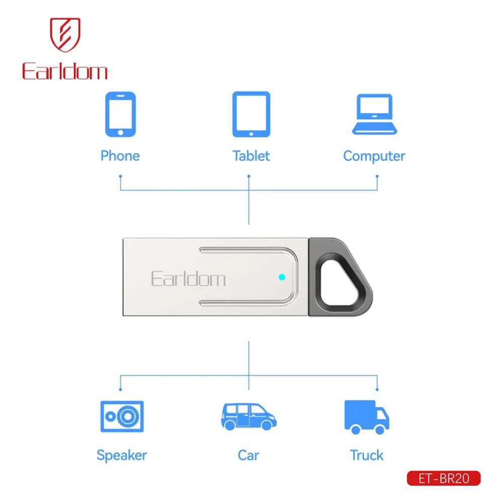 گیرنده بلوتوث USB ارلدام BR20