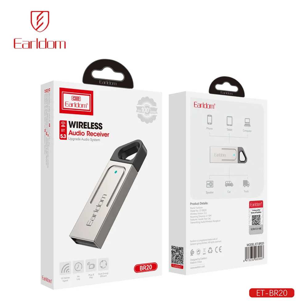 گیرنده بلوتوث USB ارلدام BR20