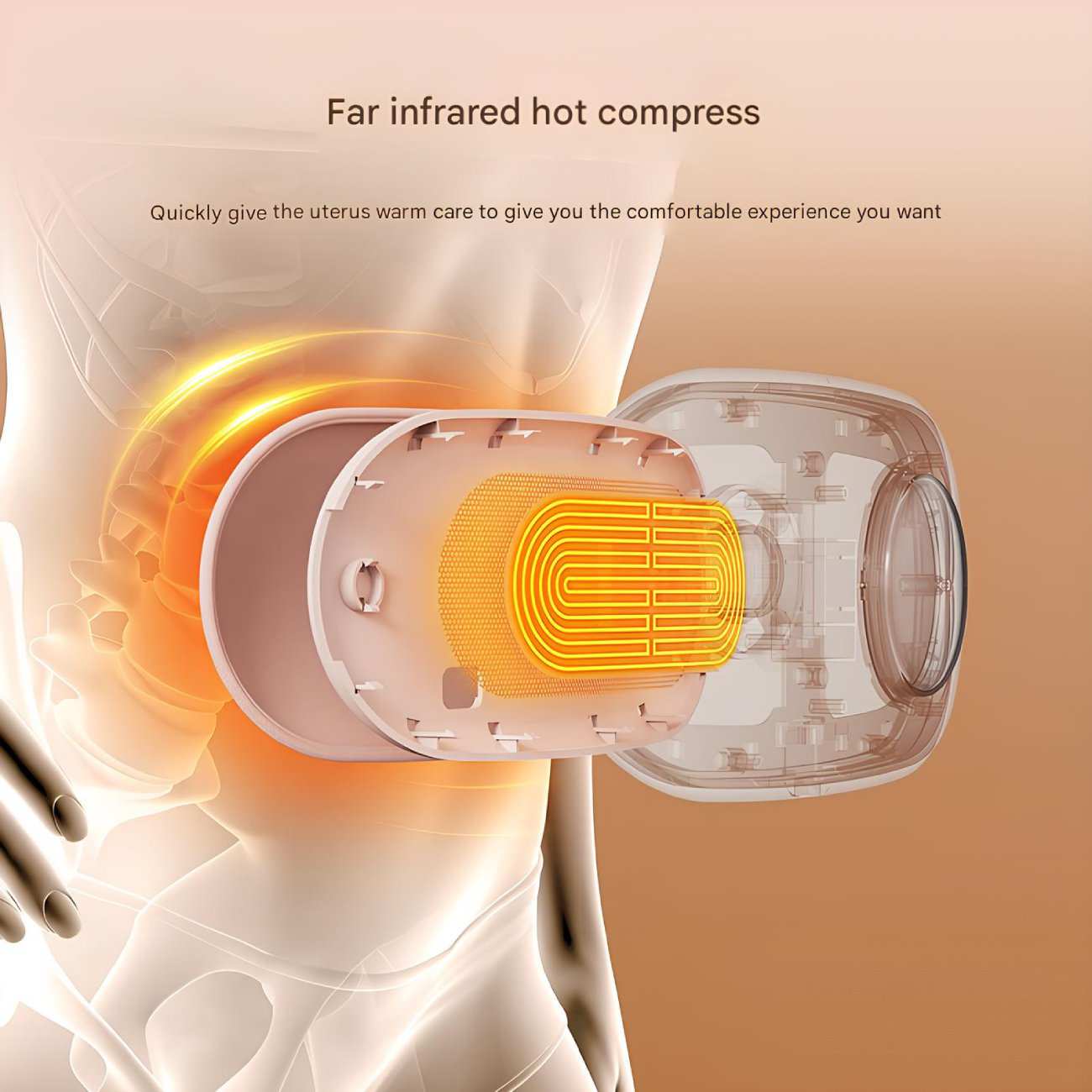 ماساژور قاعدگی دیجیتالی شارژی کوالیتل N5