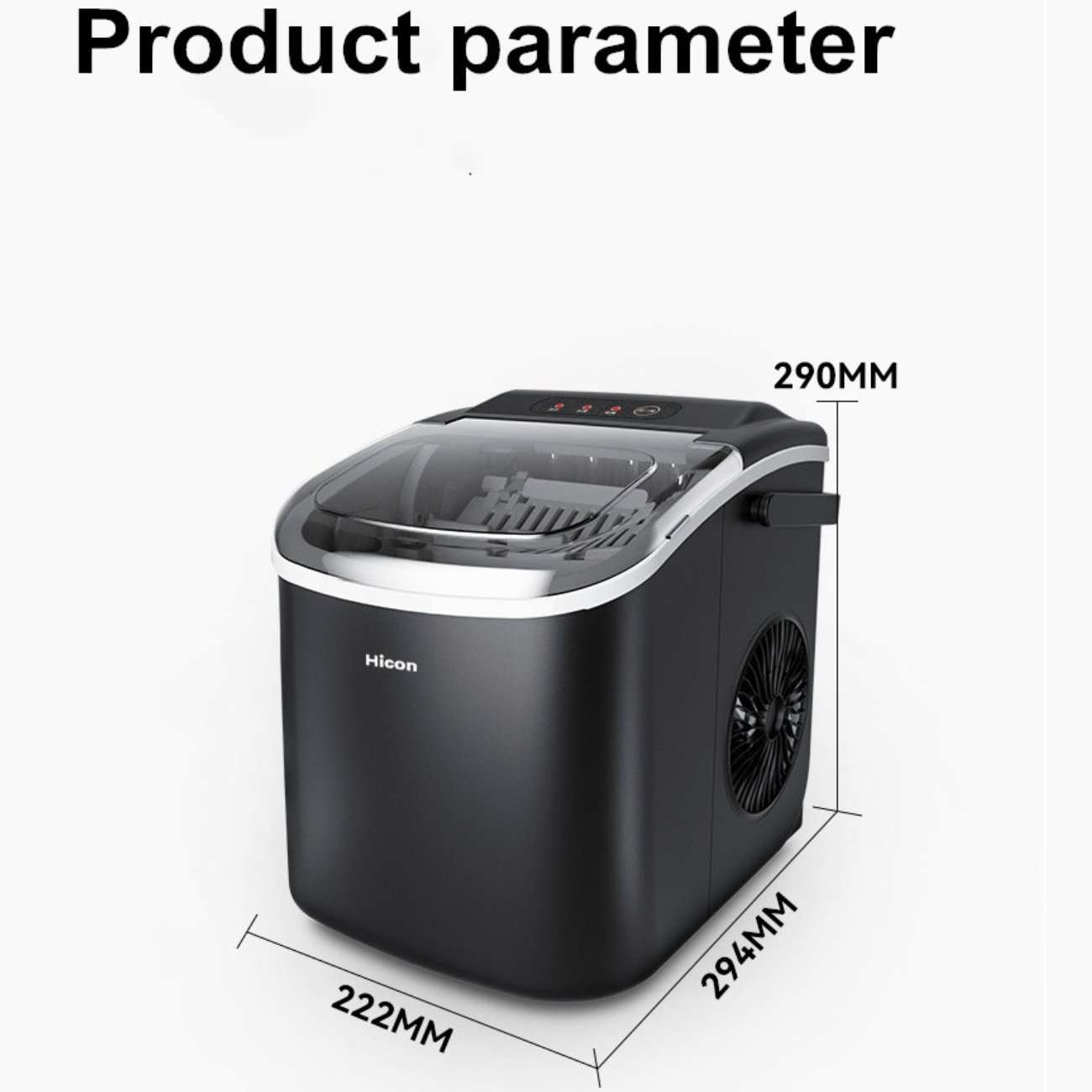 دستگاه یخ ساز اتوماتیک قابل حمل هایکون HZB-16M