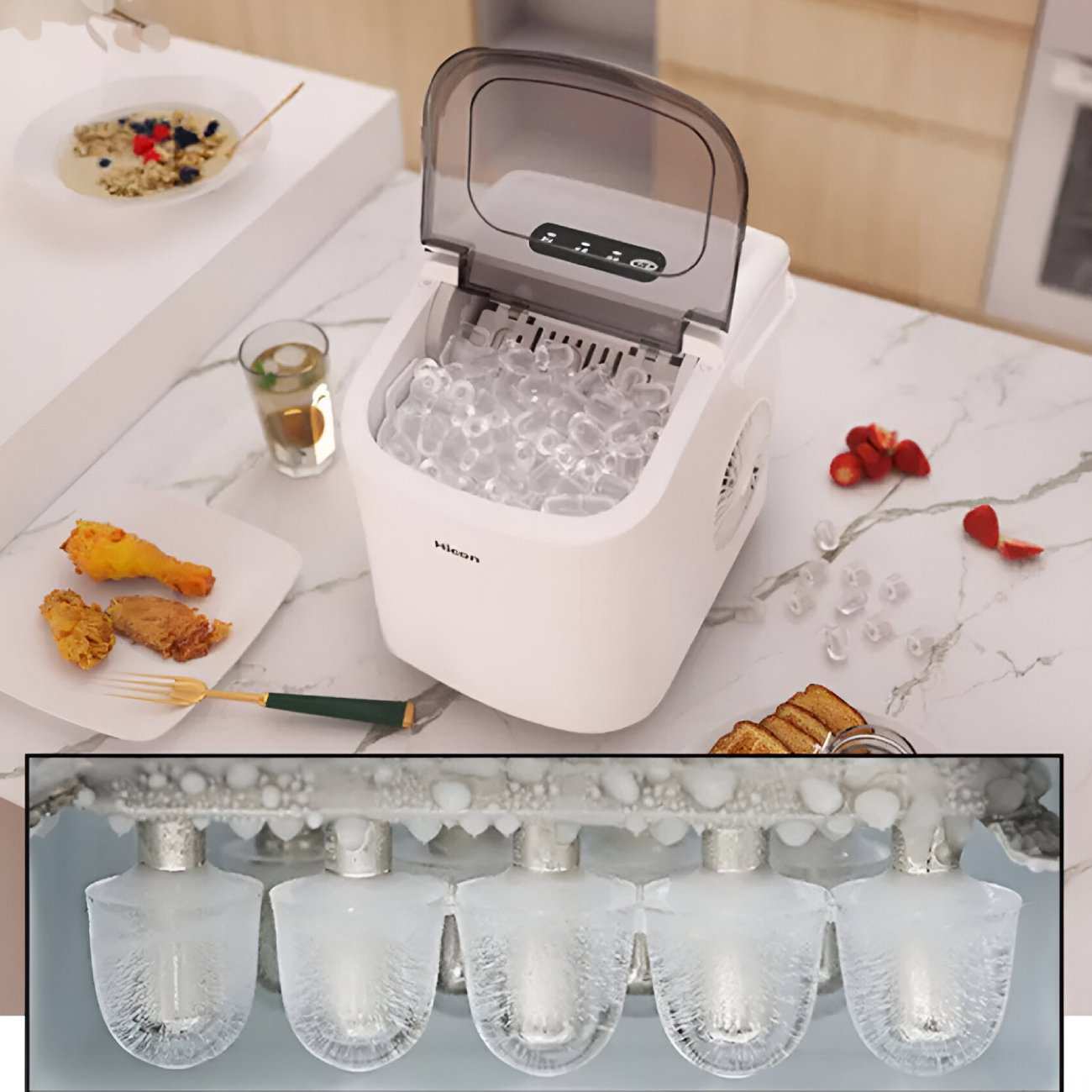 دستگاه یخ ساز اتوماتیک قابل حمل هایکون HZB-16M