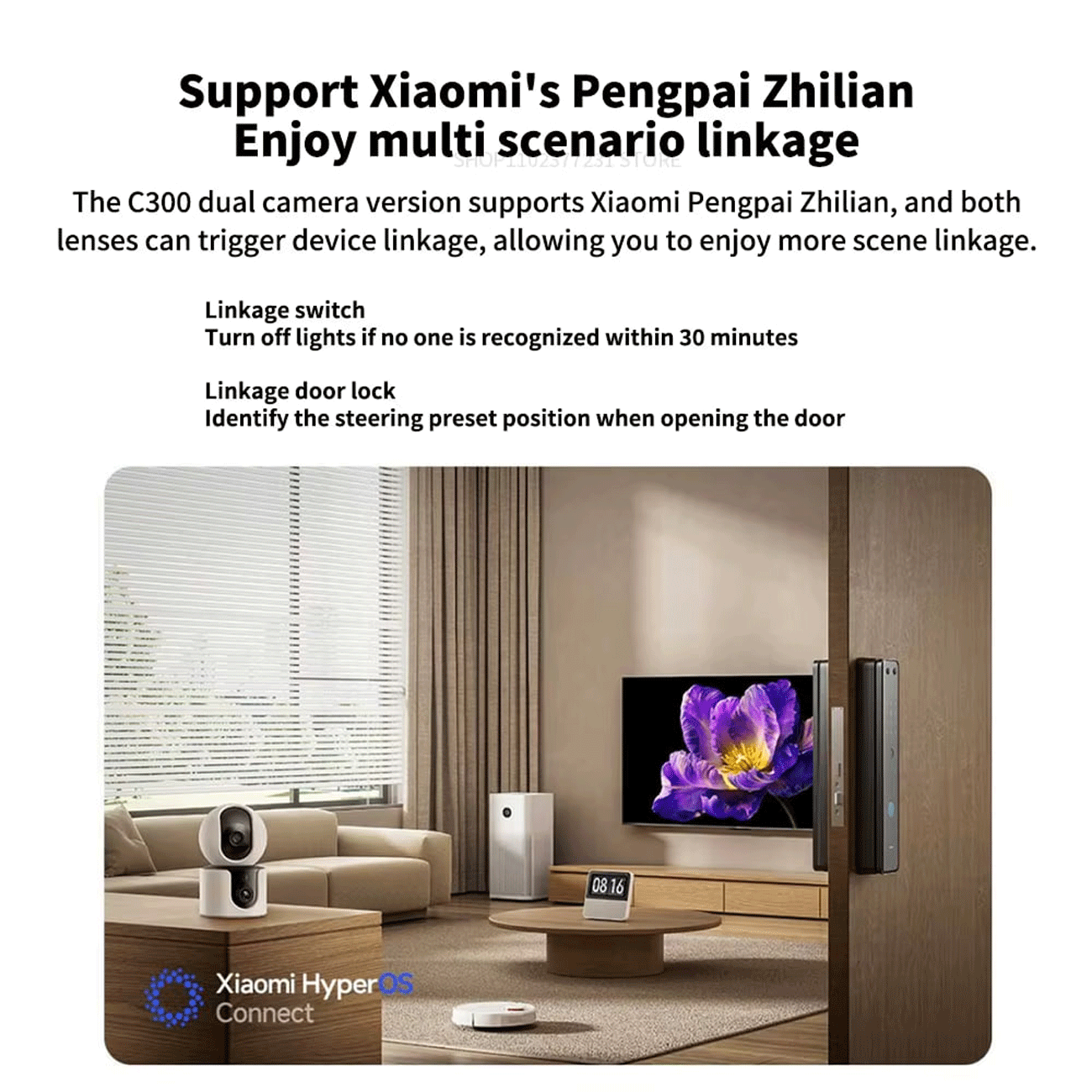 دوربین مداربسته وایفای هوشمند 360 درجه شیائومی MJSXJ22CM