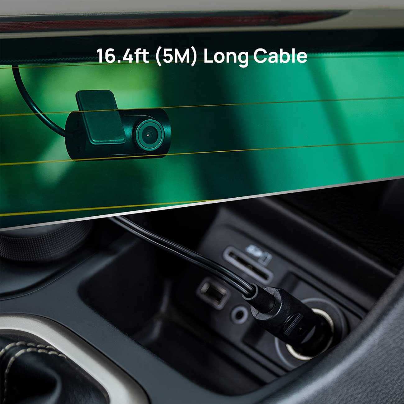 دوربین عقب ثبت وقایع خودرو شیائومی RC06 سازگار با دوربین داخل ماشین 70mai A500S/A800/A800S