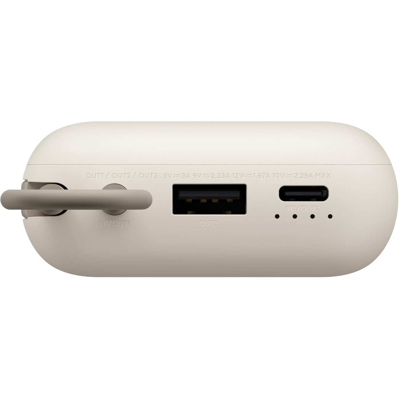 پاوربانک Type-C و USB فست شارژ 22.5 وات 10000 میلی آمپر شیائومی Tan GL P15ZM