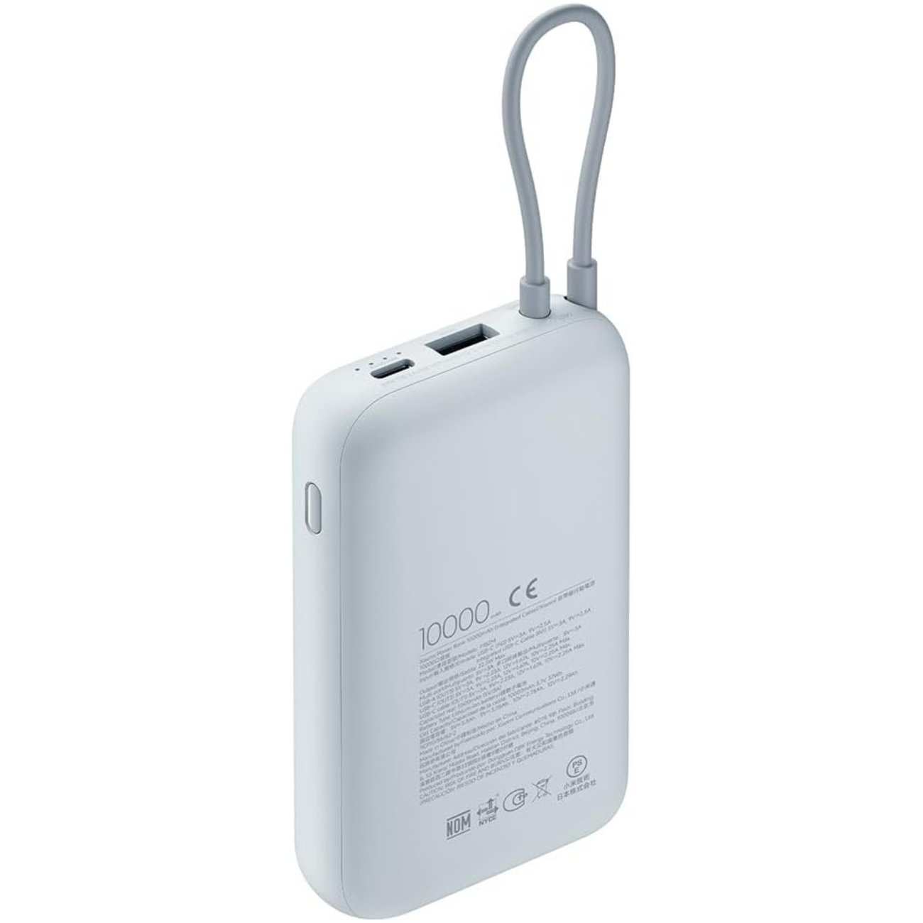پاوربانک Type-C و USB فست شارژ 22.5 وات 10000 میلی آمپر شیائومی Tan GL P15ZM