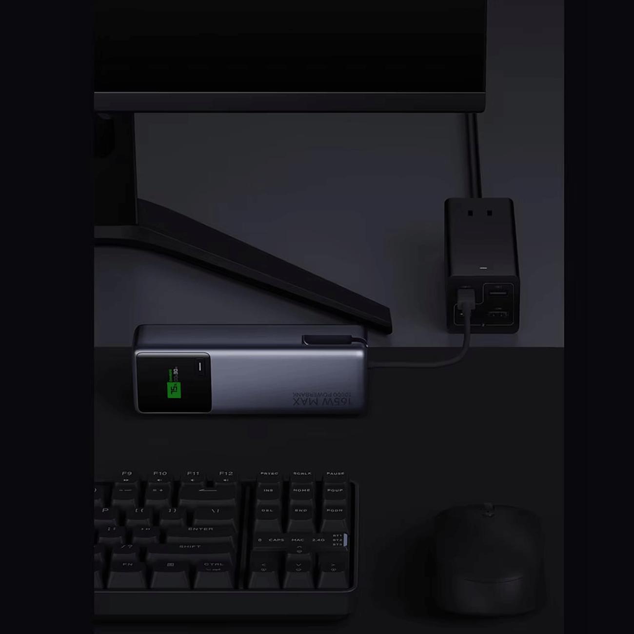 پاوربانک تایپسی 45 وات و کابل تایپ سی 120 وات 10000 شیائومی PB1165MI
