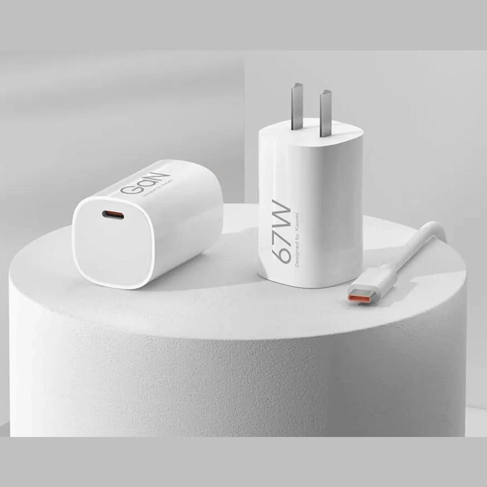 کابل و شارژر اصلی شیائومی تایپ C فست شارژ 67 وات MDY-16-EJ