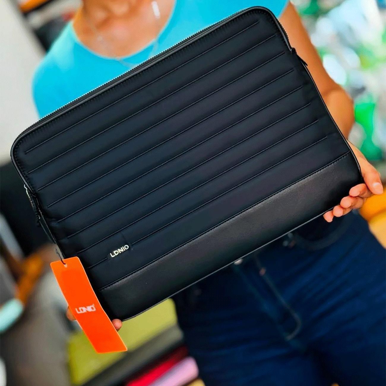 کیف دستی لپتاپ 12 تا 14 اینچ ضد آب الدنیو B03-1