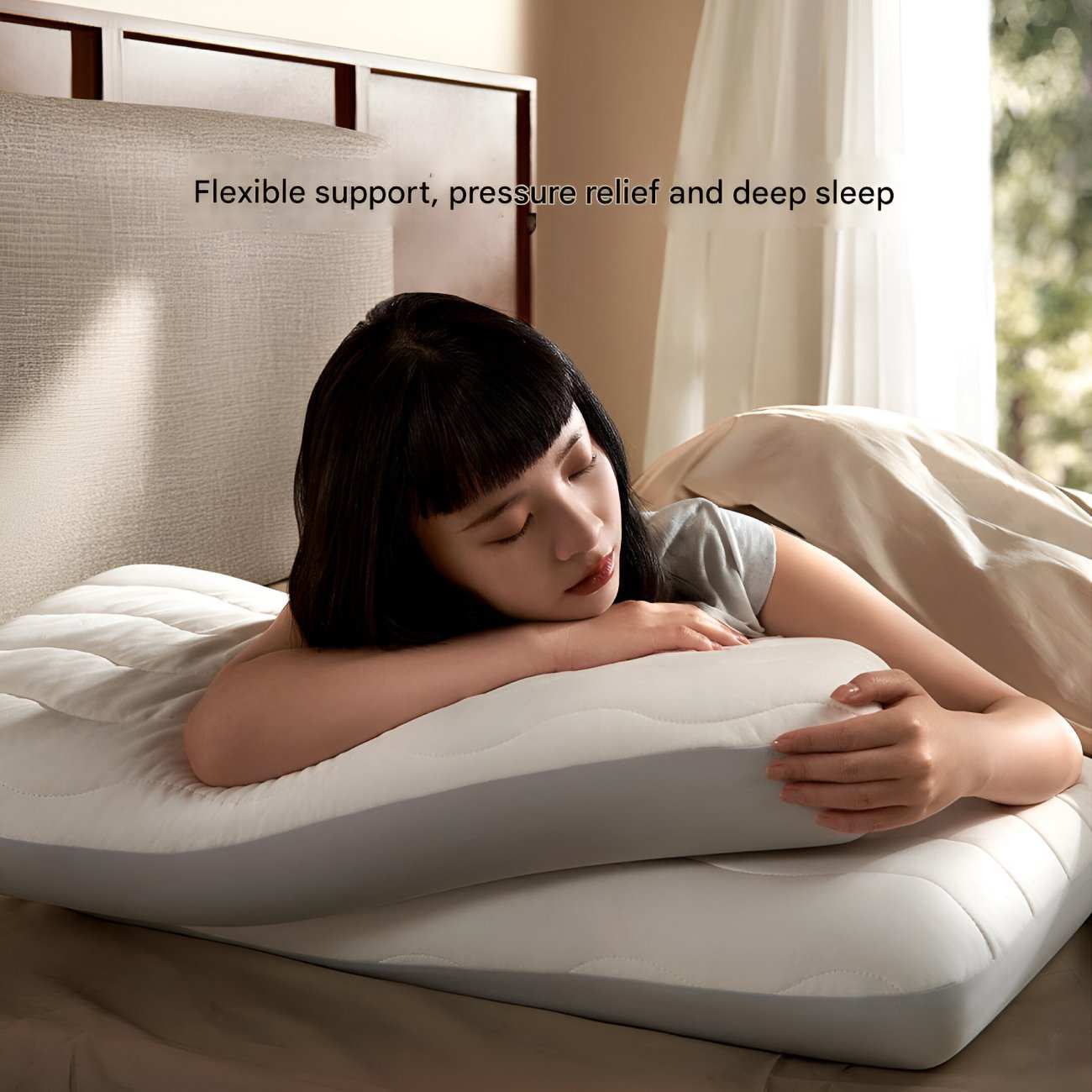 بالش طبی مموری فوم دوطرفه تمام فصول میجیا شیائومی MJSSZ018H