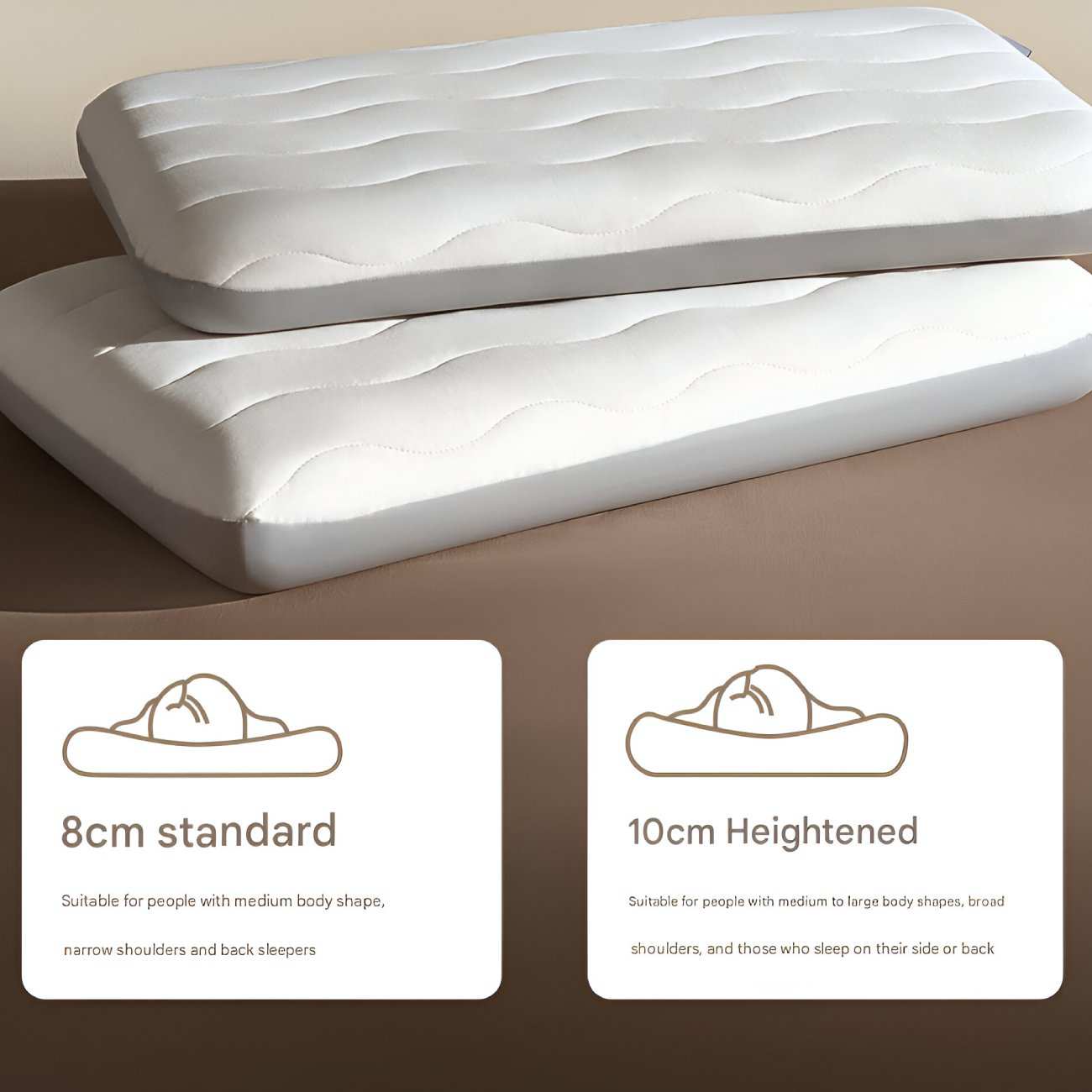 بالش طبی مموری فوم دوطرفه تمام فصول میجیا شیائومی MJSSZ018H