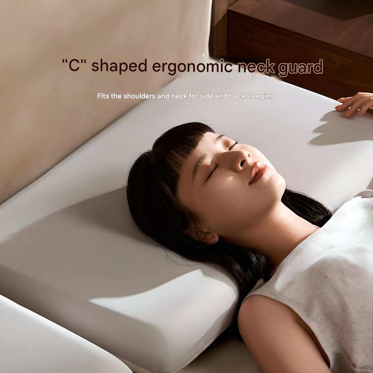 بالش طبی مموری فوم دوطرفه تمام فصول میجیا شیائومی MJSSZ018H