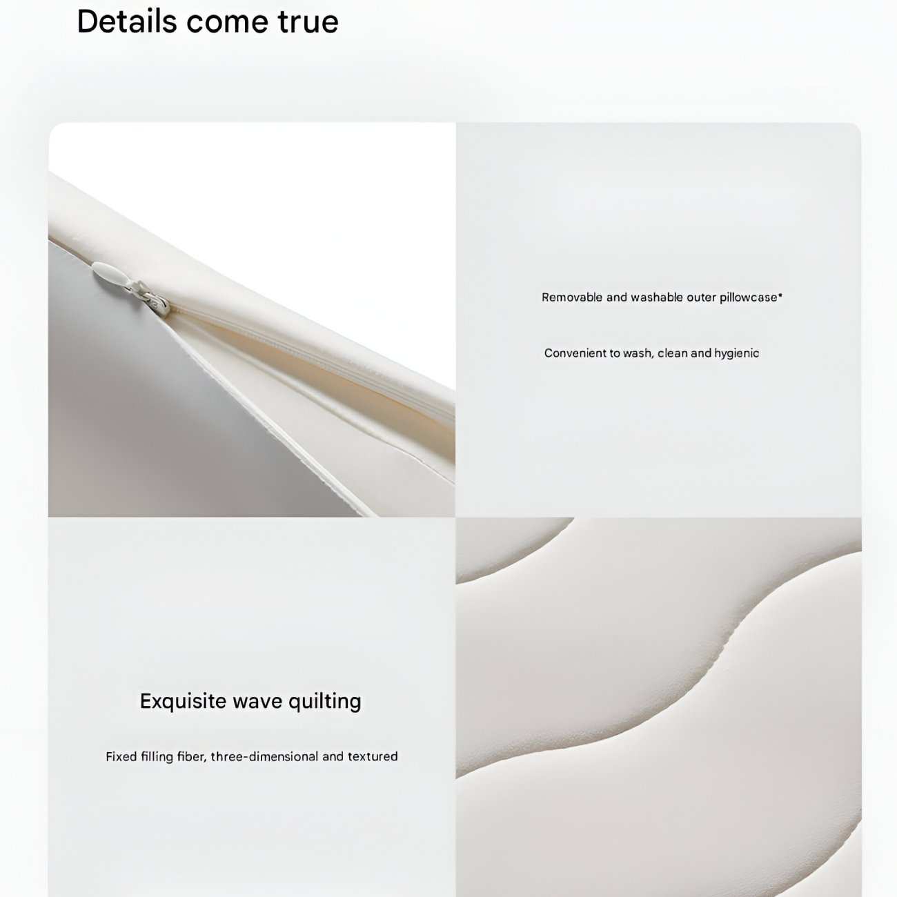 بالش طبی مموری فوم دوطرفه تمام فصول میجیا شیائومی MJSSZ018H