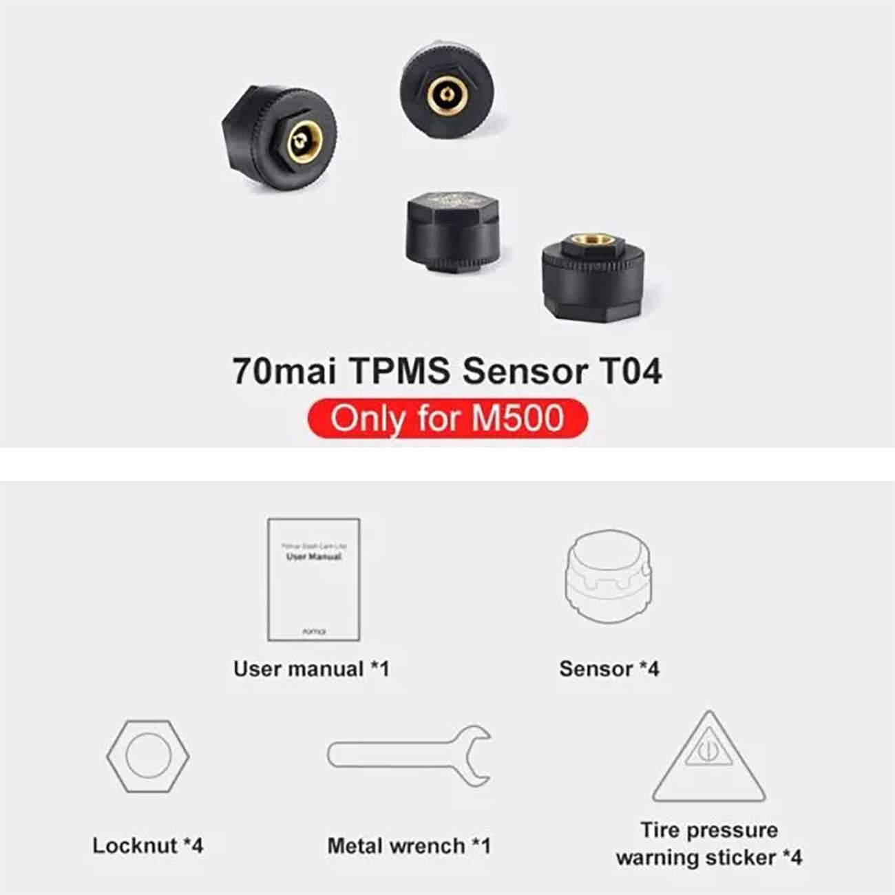 سنسور فشار باد لاستیک شیائومی T04سازگار با دش کم M500