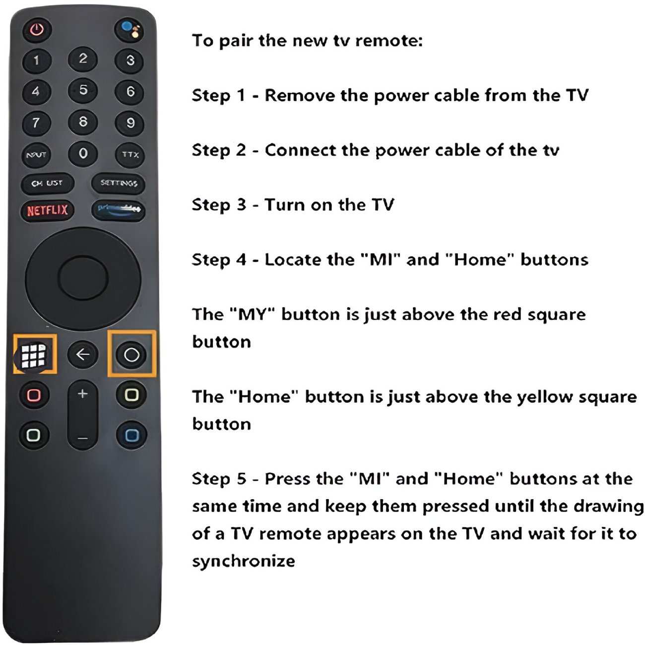 ریموت کنترل هوشمند تلویزیون شیائومی Mi TV 4S