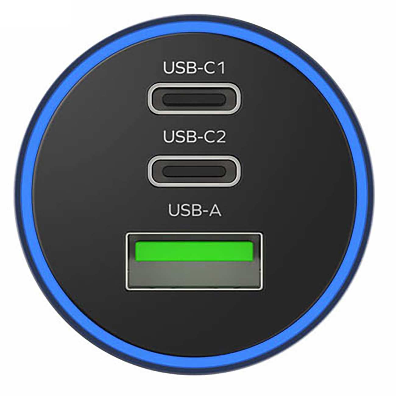 شارژر فندکی فست شارژ ماشین تایپ سی 100 وات مومکس UC17