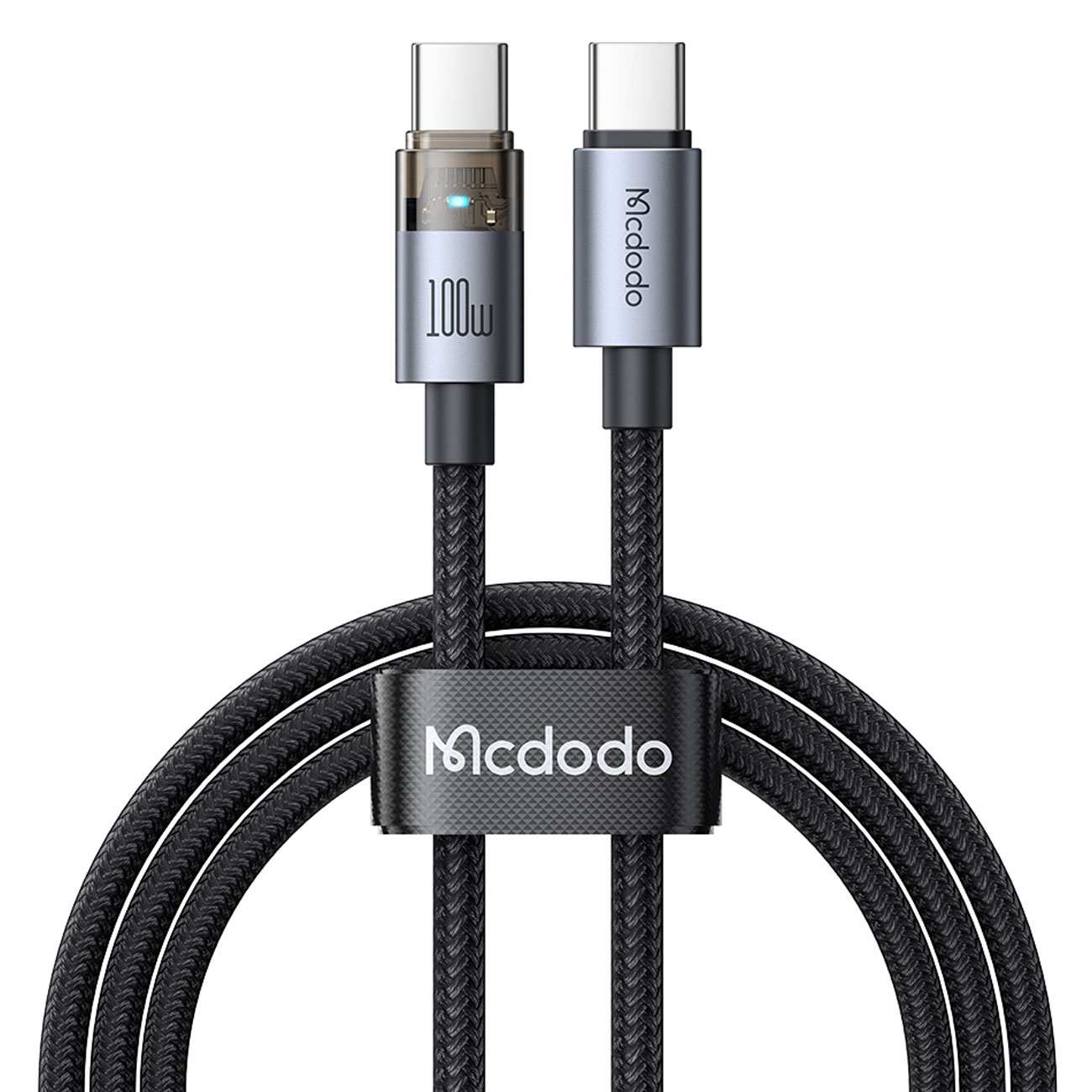 کابل شارژ سریع تایپ سی به تایپ سی 100 وات 5 آمپر 1.2 متری مکدودو CA-558