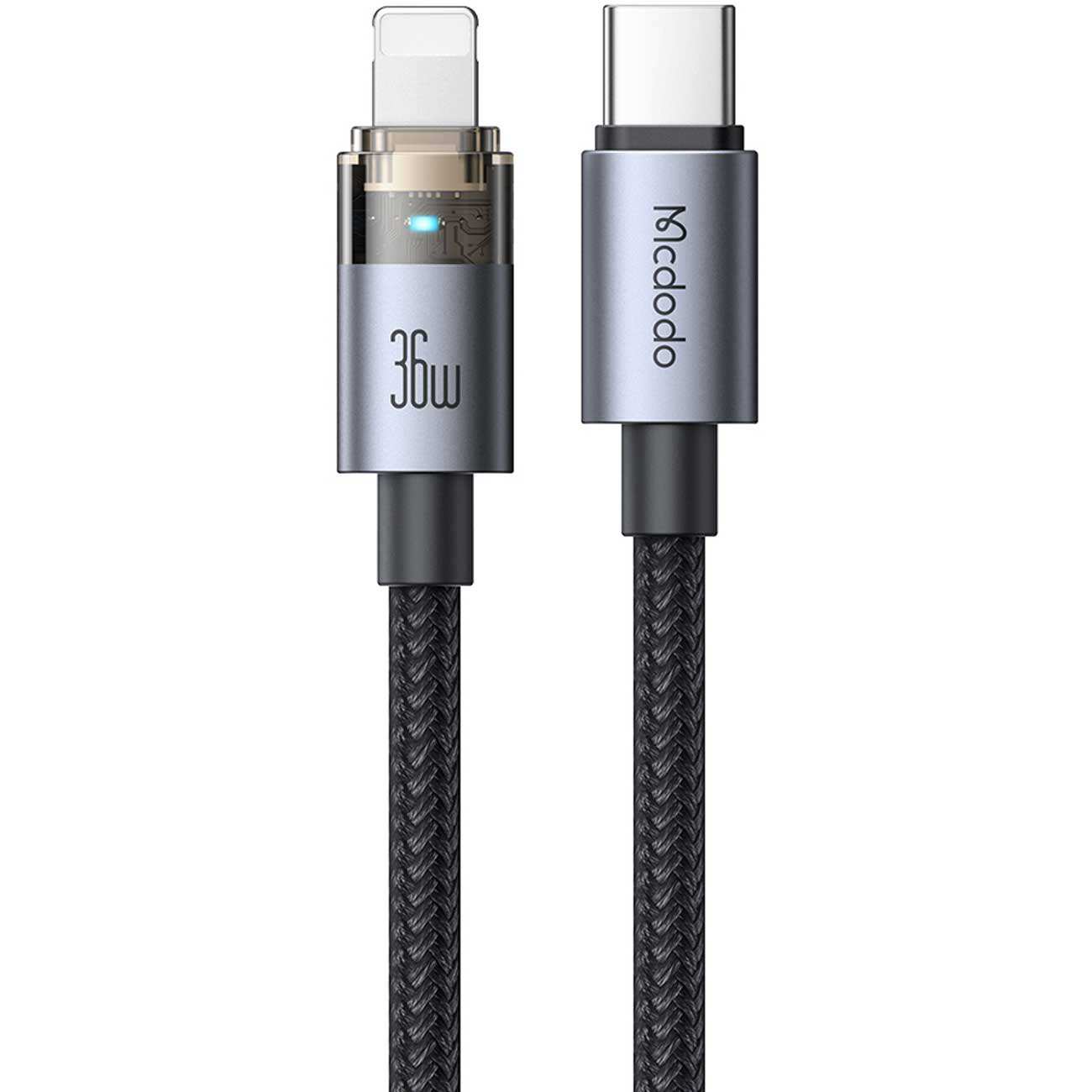 کابل شارژ سریع تایپ سی به لایتنینگ 36 وات 1.2 متری کارپلی مکدودو CA-694