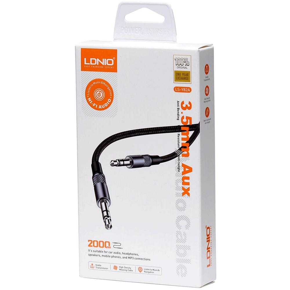 کابل انتقال صدا جک 3.5 میلی متری دو متری الدنیو LS-Y82A