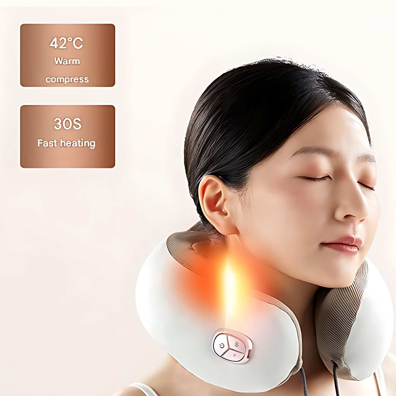 ماساژور گردن شارژی حرارتی جویپال Neck i8