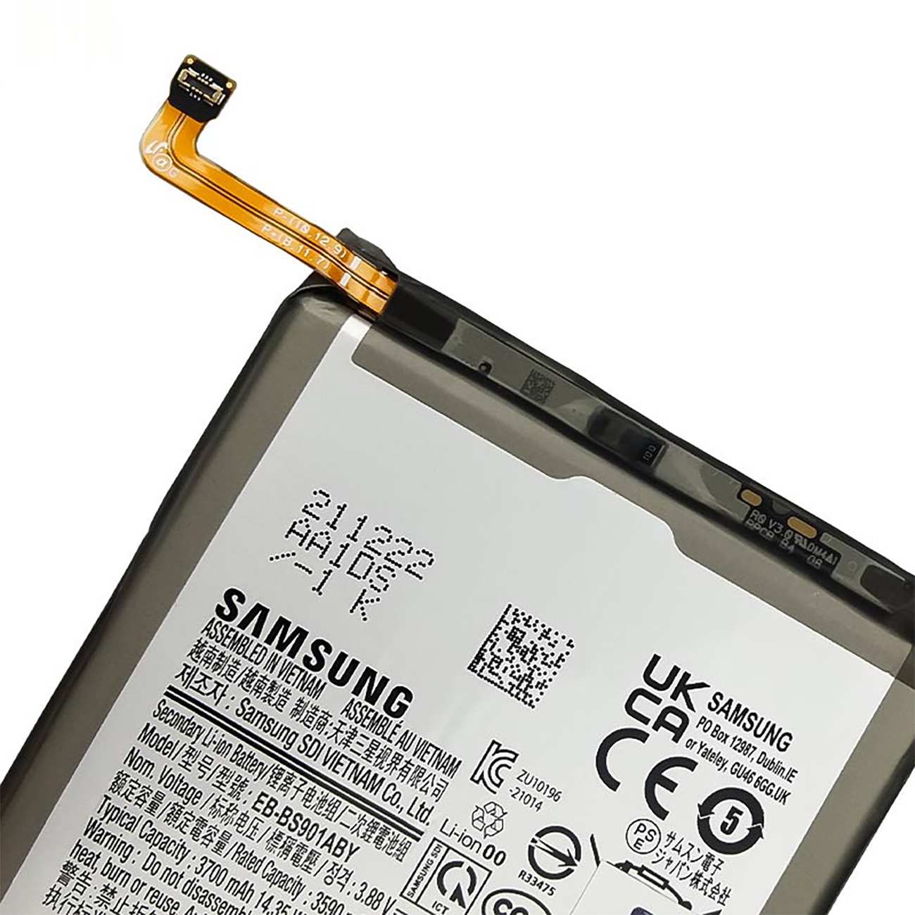 باتری اصلی سامسونگ Galaxy S22 مدل EB-BS901ABY