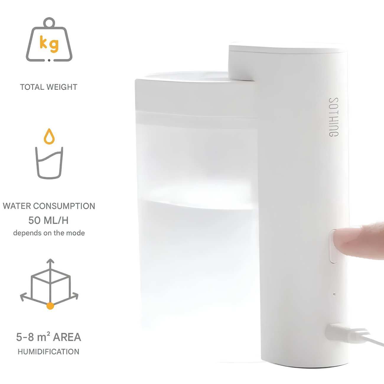 دستگاه رطوبت ساز و بخور سرد سوتینگ DSHJ-H-002